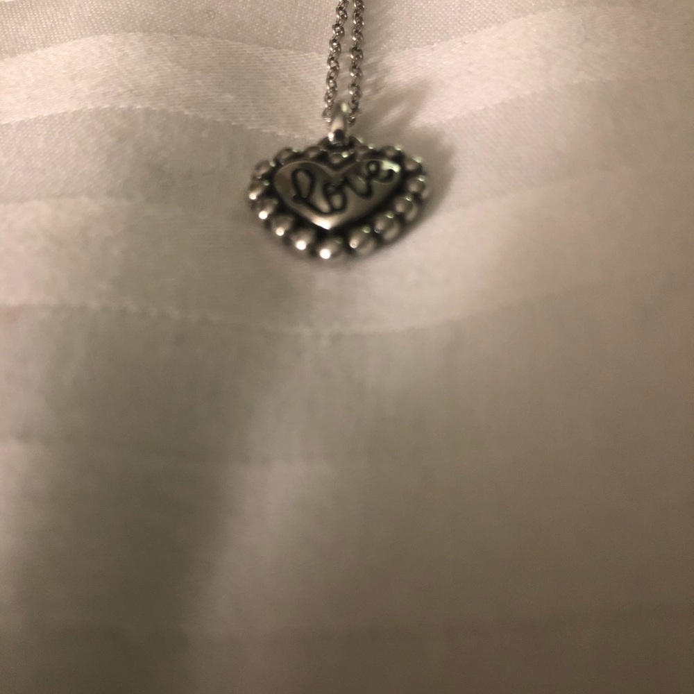 Brighton Love Heart Necklace W Gift Bag